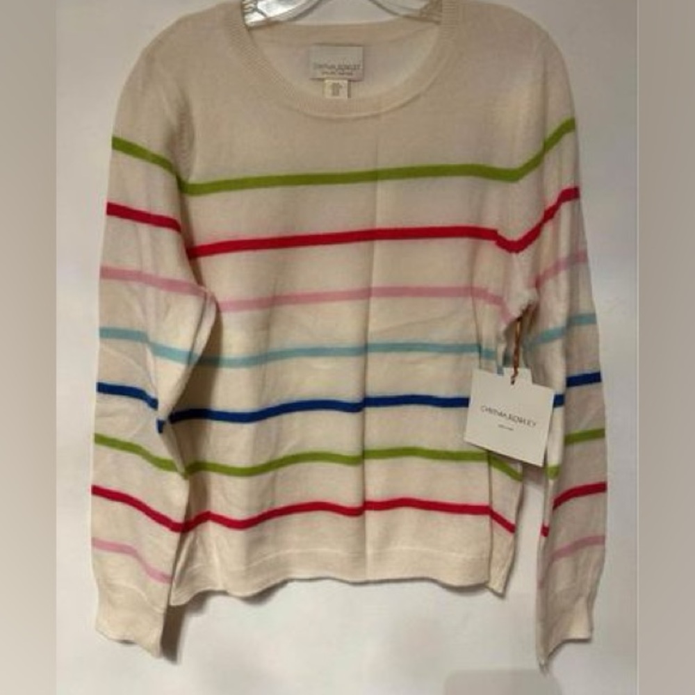 New Women Cynthia Rowley 2play cashmere sweater size XL